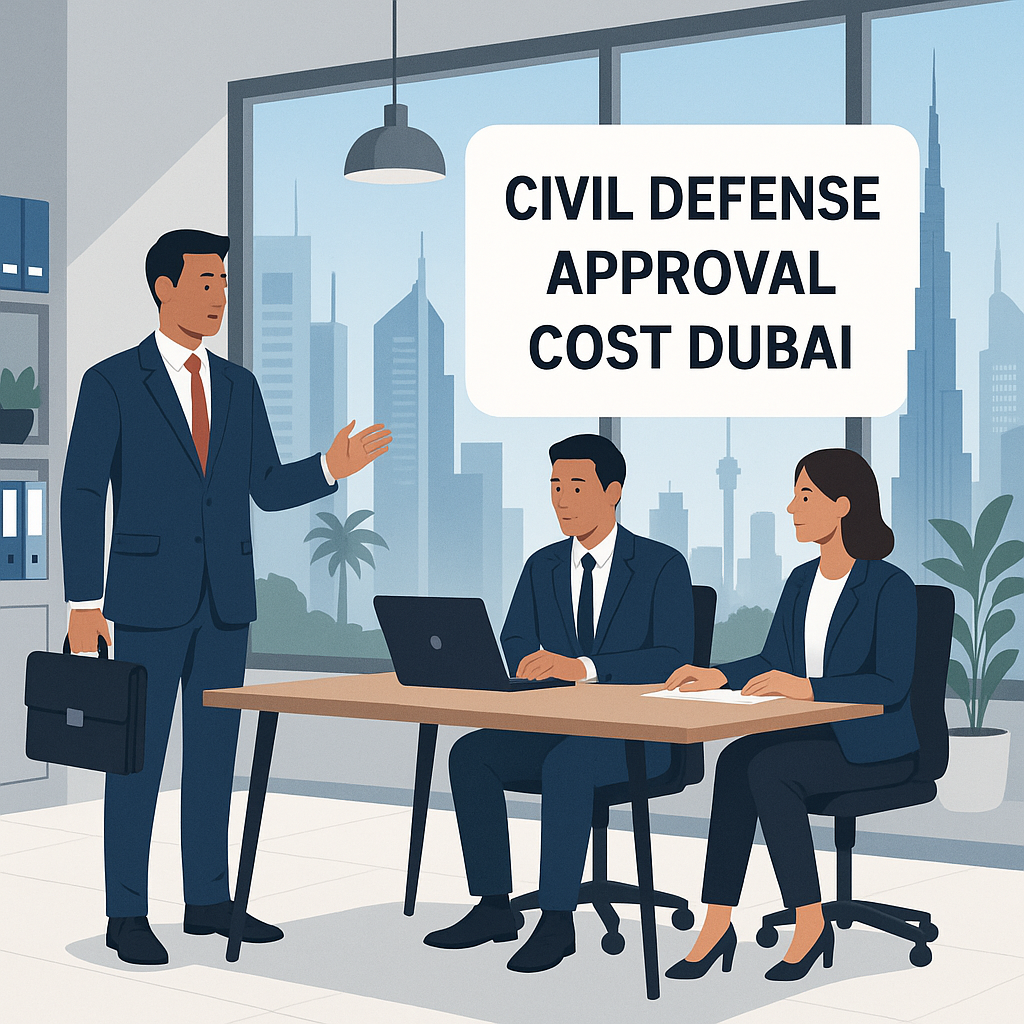 Civil Defense Approval Cost Dubai