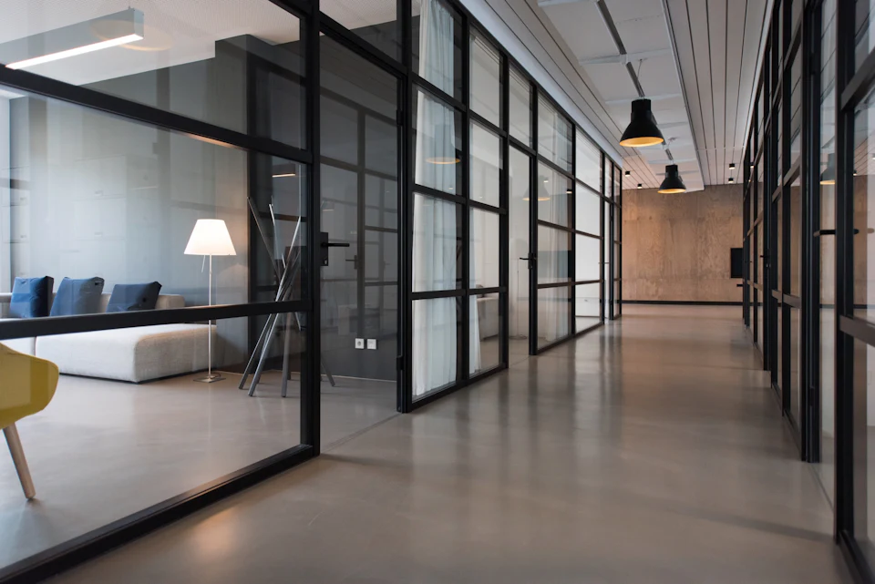Modern office interior after fit out
